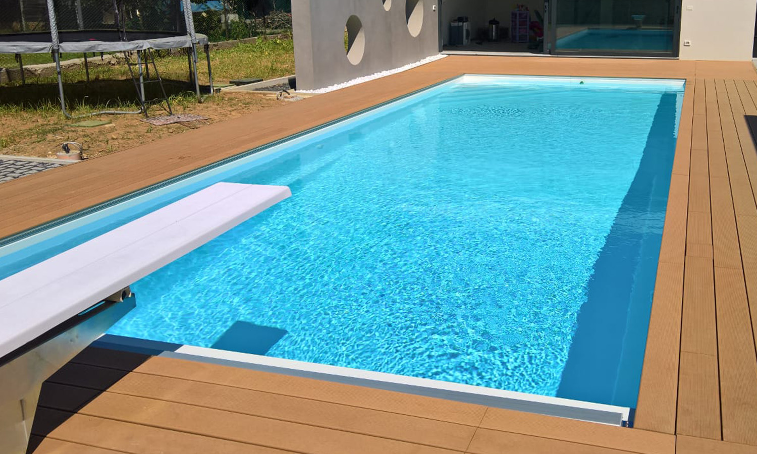Villa con piscina interrata