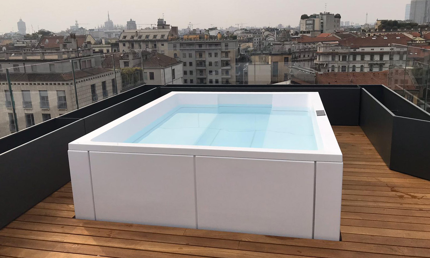 Minipiscina Treesse Rest con sollevatore